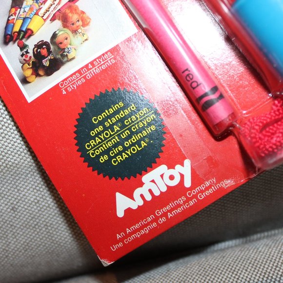 3/$28❤️vintage sealed 1980 Crayon Pal AmToy doll playmate Crayola No.1181 Coleco - Picture 3 of 7